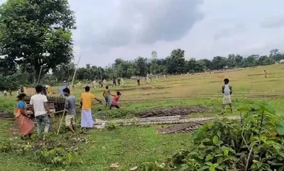 assam  10 arrested for attack on police during eviction drive in paikan reserve forest