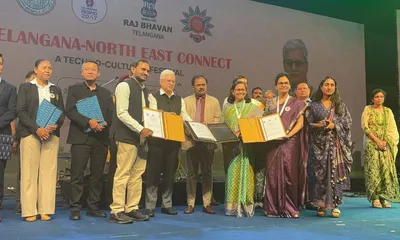 meghalaya  telangana sign tripartite mou to boost human development  amp  govt innovation