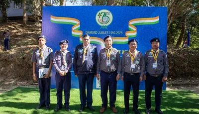 mizoram cm inaugurates northeast mini jamboree of bharat scouts and guides