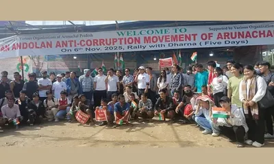 arunachal  public rally demands cm pema khandu’s resignation over alleged corruption