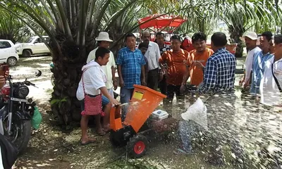arunachal  custom hiring centre pasighat holds first oil palm cultivation training