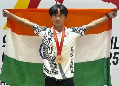 arunachal s jeevan tara makes history with first asian championship medal