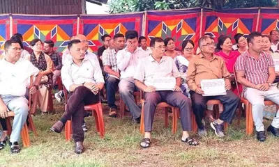 manipur  government employees intensify protests over da  dr and pending service demands