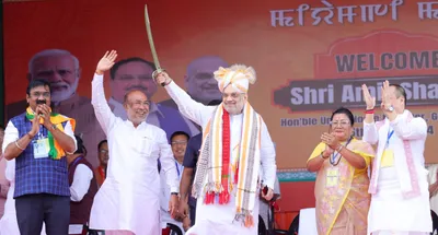modi steering manipur towards brighter future  amit shah amidst violence in state
