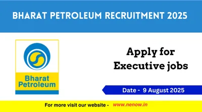bharat petroleum recruitment 2025   apply for executive jobs
