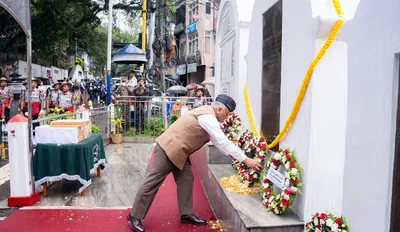 mizoram  assam regiment marks 84th raising day with tributes  pride