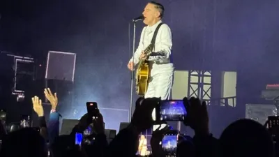 bryan adams rocks shillong  40 000 fans groove to iconic hits