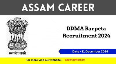 assam career   ddma barpeta recruitment 2024