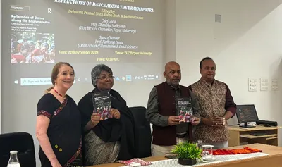 assam  book on northeast s dance traditions released at tezpur university