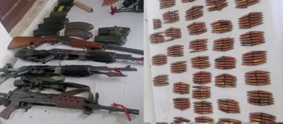 manipur violence  five kuki militants arrested  arms and explosives seized