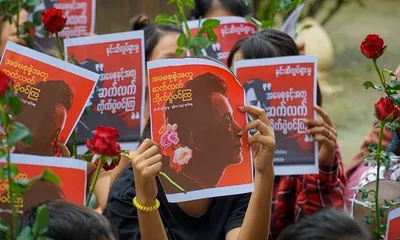demands grow for release of suu kyi and other political prisoners in myanmar