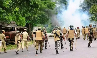 protests erupt in uriamghat over naga miscreant attack  locals slam assam govt’s inaction