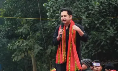 tripura  pradyot debbarma warns of legal action over alleged illegal ttaadc land conversion