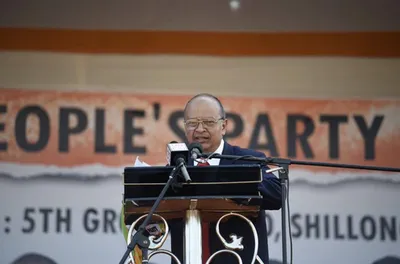 meghalaya  npp will get absolute majority in 2028  says wr kharlukhi