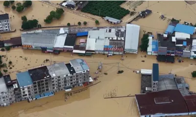 china  typhoon maysak triggers dam collapse  cross border rail halt in guangxi