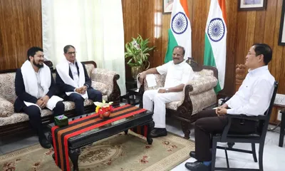 bangladesh high commissioner to india winds up 3 day tripura tour  reviews cross border infrastructure
