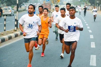 arunachal   stage set in tawang for india s first high altitude marathon on october 1