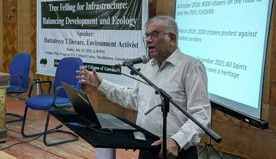  devilopment   not development  environmentalist devare slams destructive infrastructure in guwahati