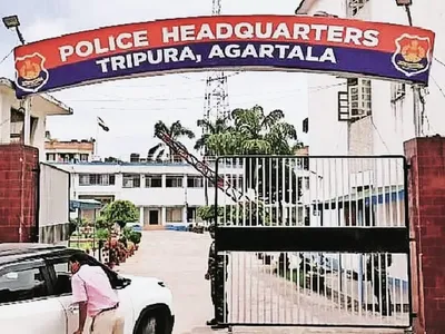 tripura  north district sp transferred to police hq amidst violence