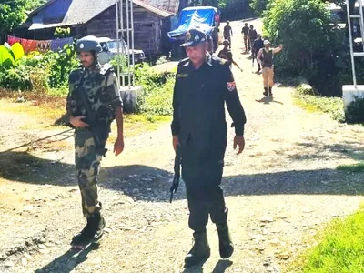 manipur  security forces arrest militants  seize huge cache of arms  ammo  vehicles