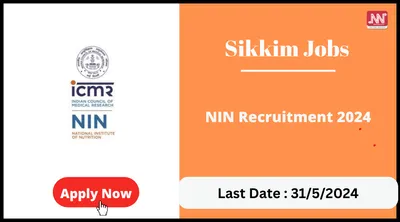 sikkim jobs   nin recruitment 2024