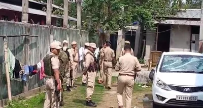assam  firing in dibrugarh’s chaulkhowa sparks tension  probe underway