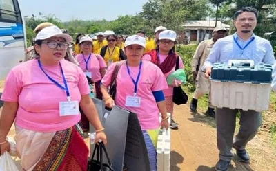 lok sabha polls  special polling station set up for only 1 voter in manipur