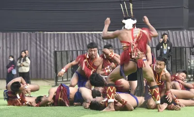 nagaland  vibrant cultural performances mark day 2 of hornbill festival