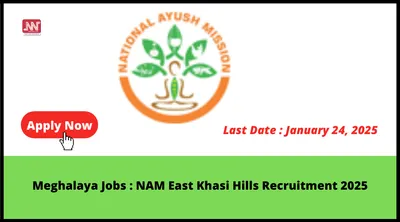 meghalaya jobs   nam east khasi hills recruitment 2025