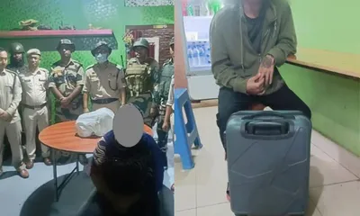 manipur police arrest two for possession of contraband in twin operations