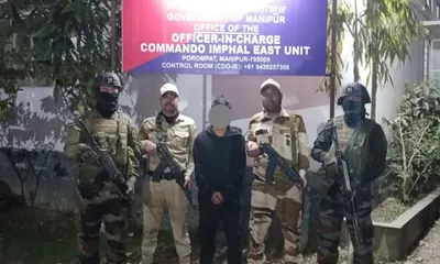 manipur  pla cadre escapes from police custody  officer  constable suspended