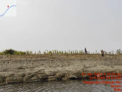 assam  iit guwahati s brahma 2d model successfully checks river erosion in majuli