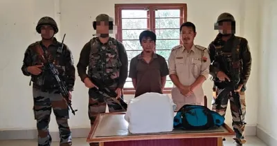 manipur  assam rifles seizes narcotics worth rs 1 32 crore near myanmar border