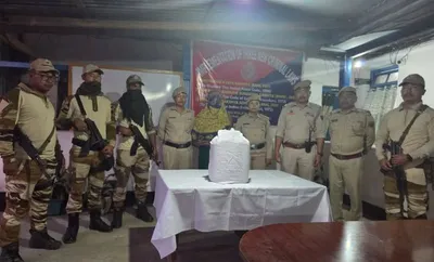 manipur  woman held with bottles of banned cough syrup in thoubal