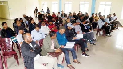 manipur ls polls  training for polling personnel begins at kangpokpi