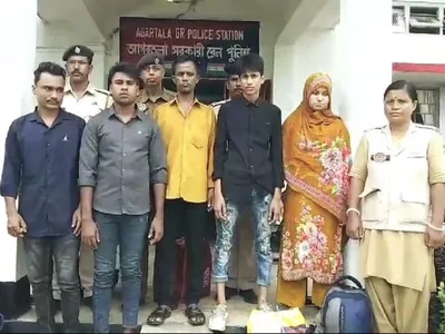 tripura  5 infiltrators headed to major indian cities nabbed in agartala