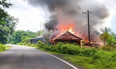 manipur  naga  kuki zo bodies trade blame over torching of two villages in noney
