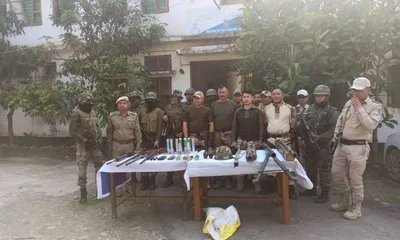 major arms cache seized in joint operation in manipur