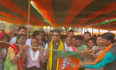 bjp set for clean sweep in ttaadc  says tripura cm