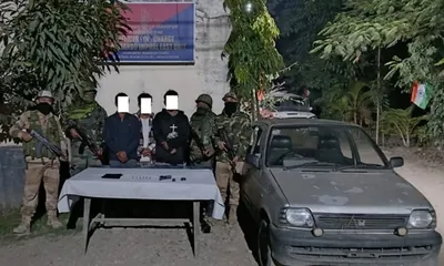 six insurgents arrested in manipur crackdown  arms  vehicle  documents seized