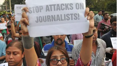 manipur journalists condemn threat on reporter  demand action