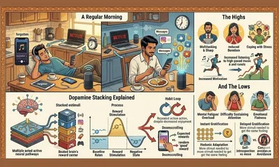 dopamine stacking  bio hacking or bombarding 