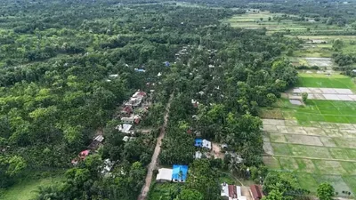 assam  cm himanta biswa sarma visits uriamghat  addresses encroachment