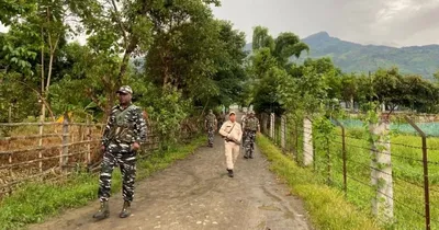 manipur  security forces recover weapons in churachandpur and kangpokpi districts