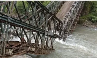 manipur  ied blast destroys pmgsy bailey bridge in kamjong  cuts off over 10 villages