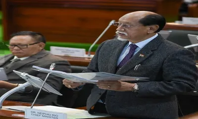 nagaland  cm rio presents rs 337 04 crore deficit budget for 2026 27