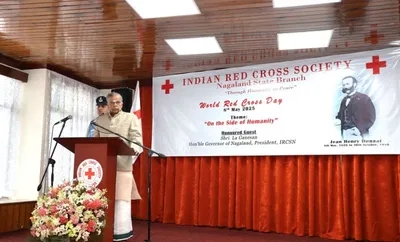 nagaland governor urges youth to join red cross society