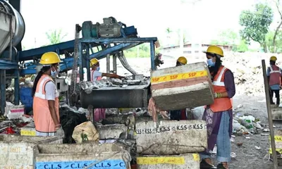 assam  minister reviews scientific waste management facility in doomdooma
