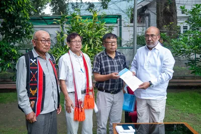 manipur  tribals  meiteis unite against mla s call for separate administration