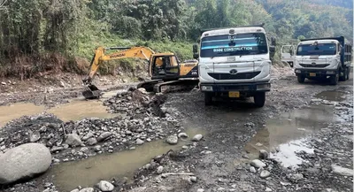 assam  dimasa student body seeks halt to illegal riverbed mining in dima hasao